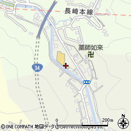 ファミリーマート三川町店周辺の地図