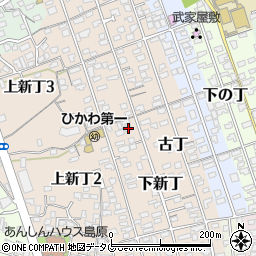 長崎県島原市下新丁2395周辺の地図