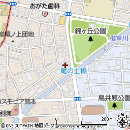 株式会社足立マシナリー熊本営業所周辺の地図