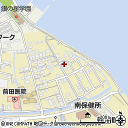 都久志荘周辺の地図