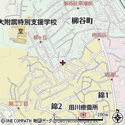 長崎県長崎市柳谷町33-3周辺の地図