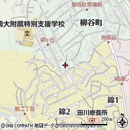 長崎県長崎市柳谷町34-10周辺の地図