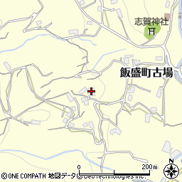 長崎県諫早市飯盛町古場480周辺の地図