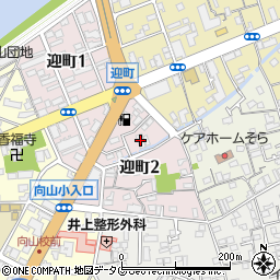 株式会社貝島商店　エビス味噌本舗周辺の地図