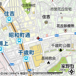 日本調剤　長崎住吉薬局周辺の地図