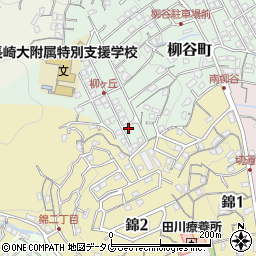 長崎県長崎市柳谷町34-5周辺の地図