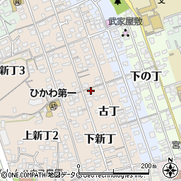 長崎県島原市下新丁2393周辺の地図