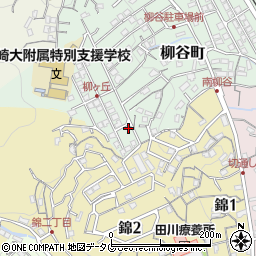 長崎県長崎市柳谷町34-6周辺の地図