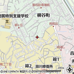 長崎県長崎市柳谷町17-16周辺の地図