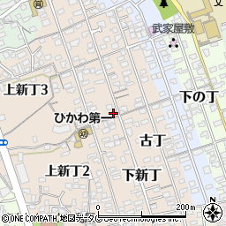 長崎県島原市下新丁2391周辺の地図