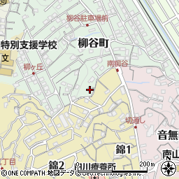 長崎県長崎市柳谷町17-10周辺の地図