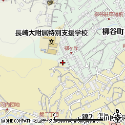長崎県長崎市柳谷町40-2周辺の地図