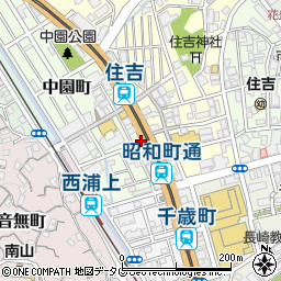 長崎県長崎市中園町6周辺の地図