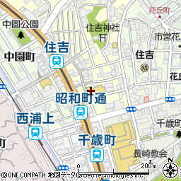 江上皮ふ科医院周辺の地図