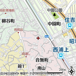 長崎県長崎市音無町20-42周辺の地図