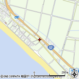 長崎県雲仙市千々石町丙1450周辺の地図