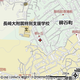 長崎県長崎市柳谷町39-3周辺の地図