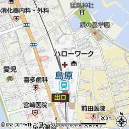 長崎県島原市片町637周辺の地図