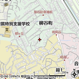 長崎県長崎市柳谷町17-27周辺の地図