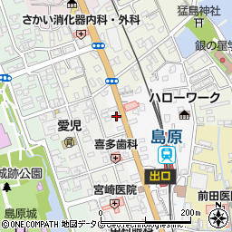 長崎県島原市片町656周辺の地図