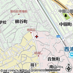 長崎県長崎市音無町20-30周辺の地図