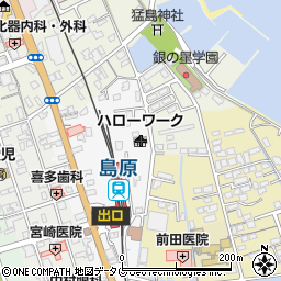 長崎県島原市片町633周辺の地図
