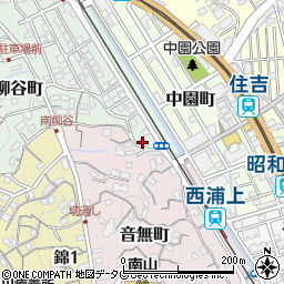 長崎県長崎市柳谷町1-4周辺の地図