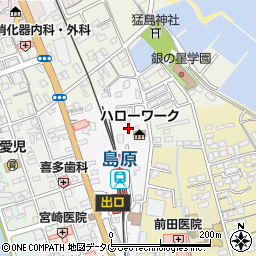 長崎県島原市片町635周辺の地図