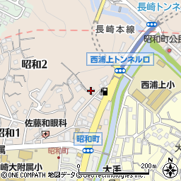 藪内薬品株式会社　長崎営業所周辺の地図