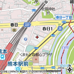 大成有楽不動産株式会社熊本営業所周辺の地図