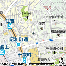 ライフ長崎事業所周辺の地図