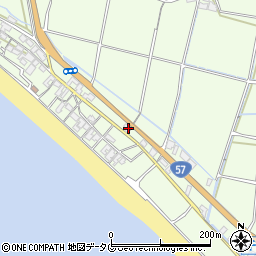 長崎県雲仙市千々石町丙1350周辺の地図