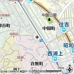 長崎県長崎市柳谷町1-15周辺の地図