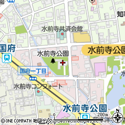 天理教熊本教務支庁周辺の地図