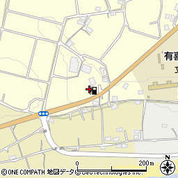 長崎県央農業協同組合　有喜給油所周辺の地図