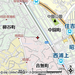 長崎県長崎市柳谷町16-38周辺の地図