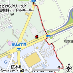 Ｄｒ．Ｄｒｉｖｅセルフ益城熊本空港インターＳＳ周辺の地図