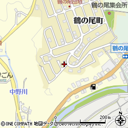 長崎県長崎市鶴の尾町8周辺の地図