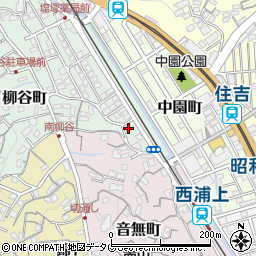 長崎県長崎市柳谷町1-10周辺の地図