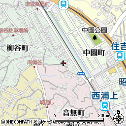 長崎県長崎市柳谷町16-2周辺の地図