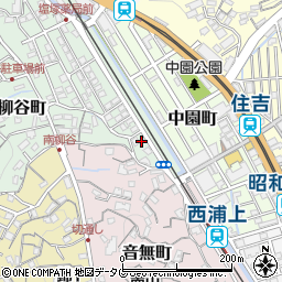 長崎県長崎市柳谷町1-11周辺の地図