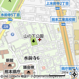 熊本県庁熊本県在熊機関　企業局発電総合管理所施設１・２課周辺の地図