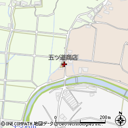 五ッ道商店周辺の地図