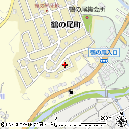 長崎県長崎市鶴の尾町2周辺の地図