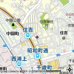 日本料理株式会社　長崎住吉店周辺の地図