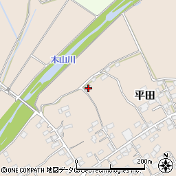 熊本県上益城郡益城町平田1110の地図 住所一覧検索 地図マピオン