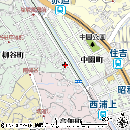 長崎県長崎市柳谷町2-3周辺の地図