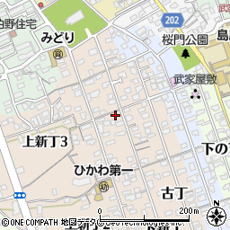 長崎県島原市下新丁2371周辺の地図