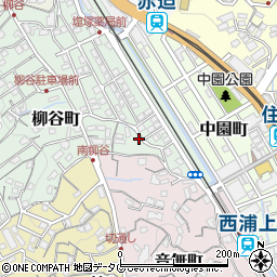 長崎県長崎市柳谷町16-33周辺の地図