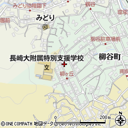 長崎県長崎市柳谷町36-22周辺の地図
